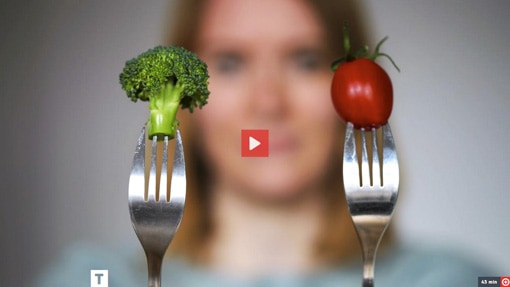Titelbild zur 3sat-Doku "Mein Essen und ich - Personalisierte Ernährung" zum Thema Stoffwechselanalyse